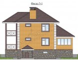 Проект дома ПД-039 Фасад 3-1